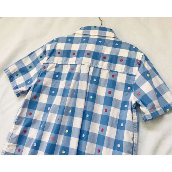 Hanna Andersson Celebrate Spring Woven Button-down Shirt $52 - Picture 3 of 6